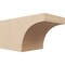 Ekena Millwork 6in. W x 6in. H x 12in. L Huntington Woodgrain TimberThane Rafter Tail, Primed Tan RFTUR06X06X12HUNRCPR - alternate 1